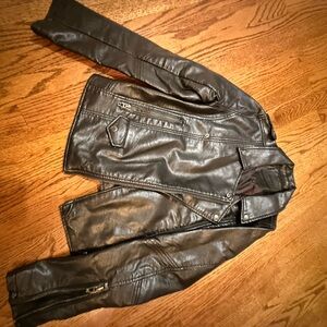 Blank NYC Black Leather Jacket
